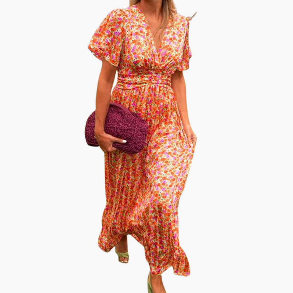 Nora | Sommerkleid mit V-Ausschnitt