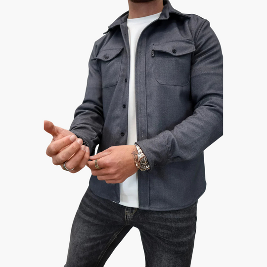 Thom | Hemdjacke mit Knopfleiste