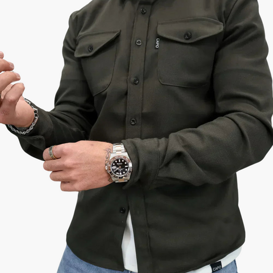 Thom | Hemdjacke mit Knopfleiste