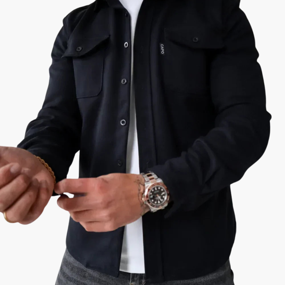 Thom | Hemdjacke mit Knopfleiste