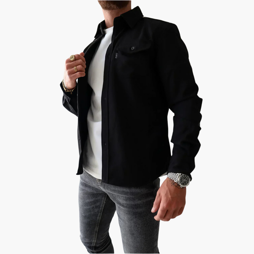 Thom | Hemdjacke mit Knopfleiste