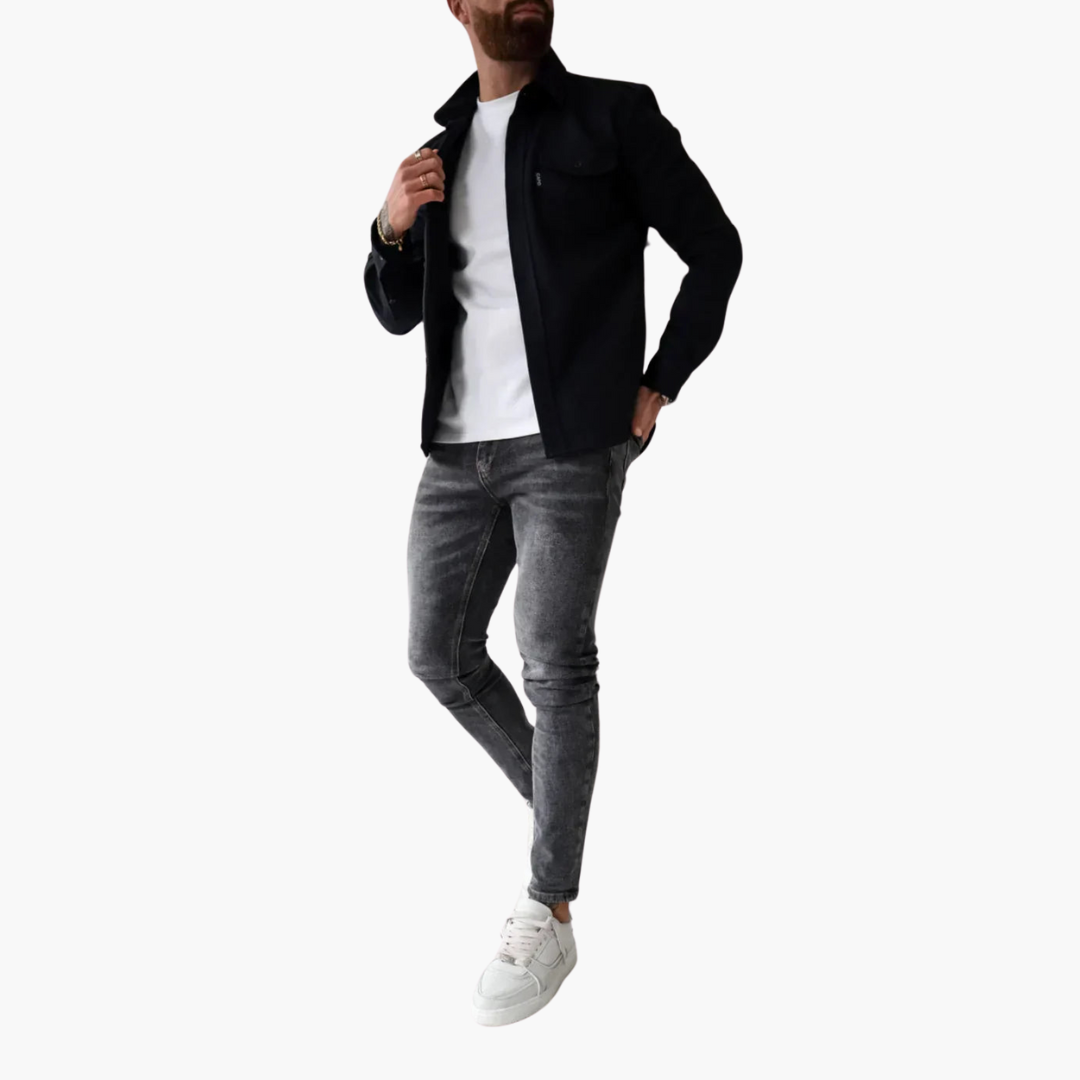 Thom | Hemdjacke mit Knopfleiste