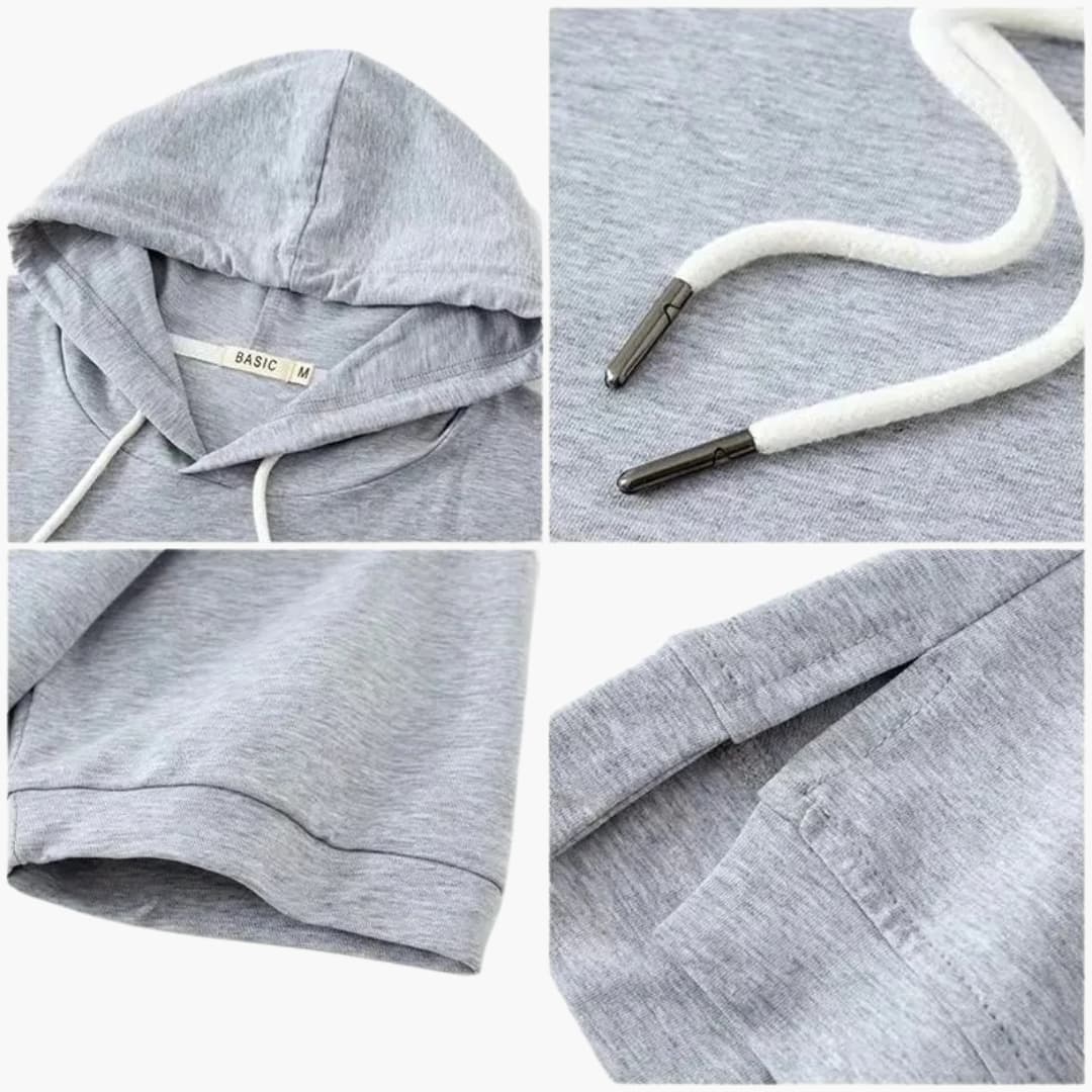 Edith | Kurzarm-Hoodie