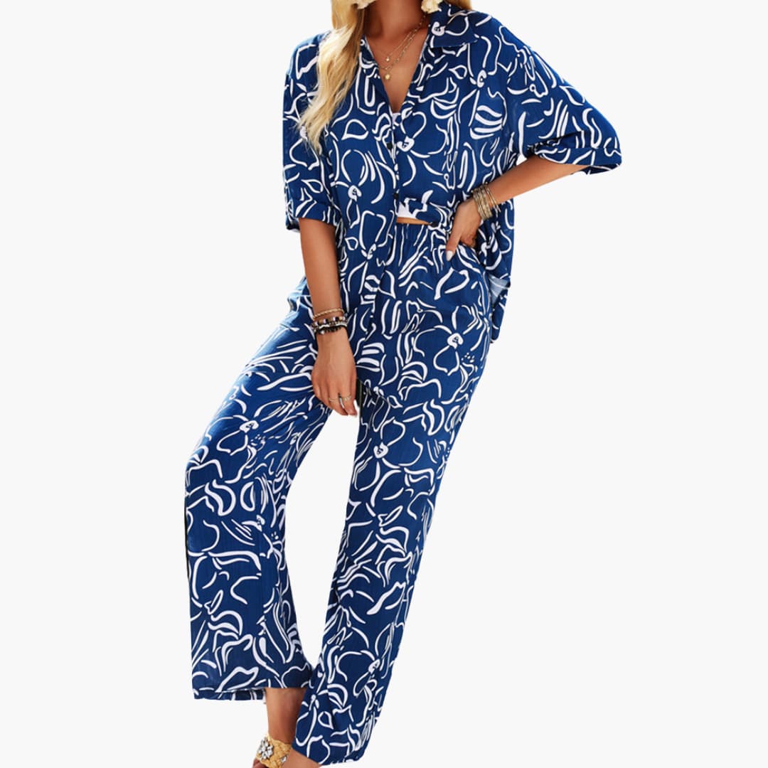 Claudia | Bequemes zweiteiliges Damen-Set