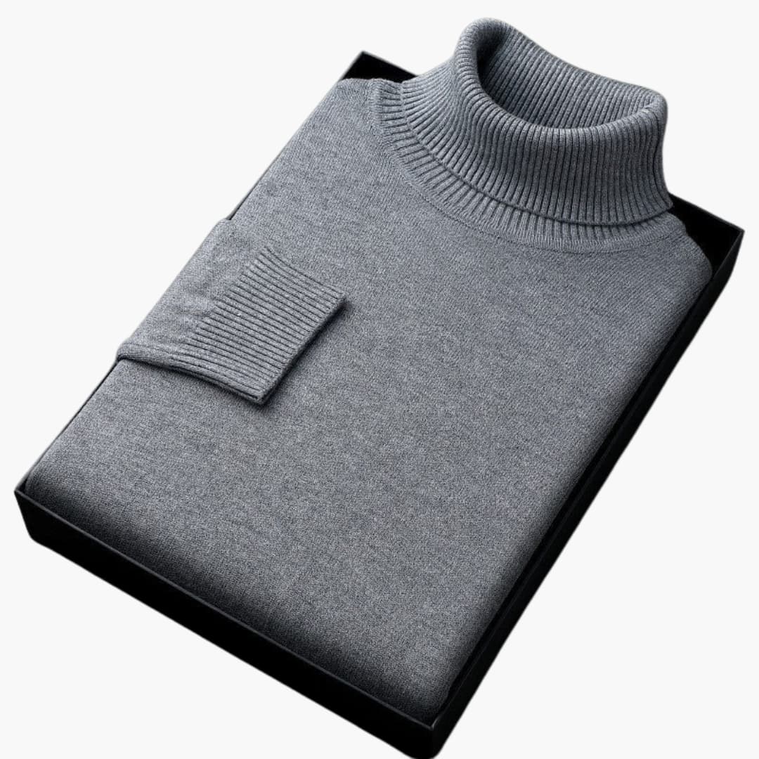 Alexander | Gestrickter Rollkragenpullover