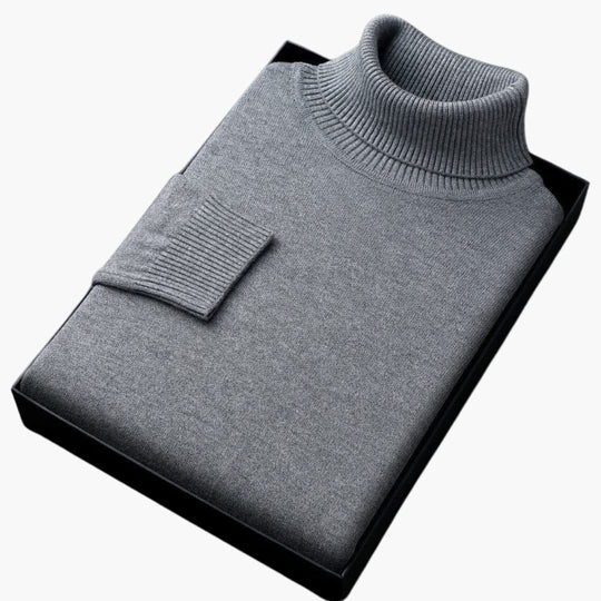 Alexander | Gestrickter Rollkragenpullover