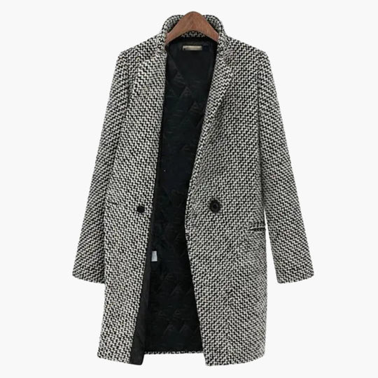 Ida | Eleganter langer Midimantel für zeitlose Raffinesse