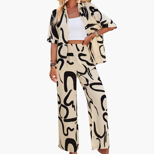 Claudia | Bequemes zweiteiliges Damen-Set