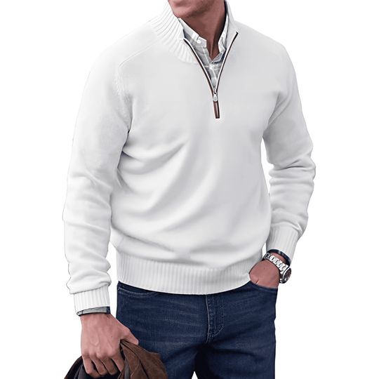 Jones | Eleganter Pullover mit Reißverschluss