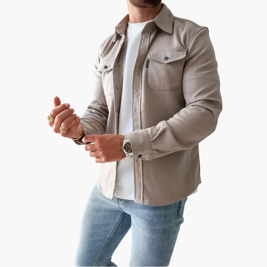 Thom | Hemdjacke mit Knopfleiste