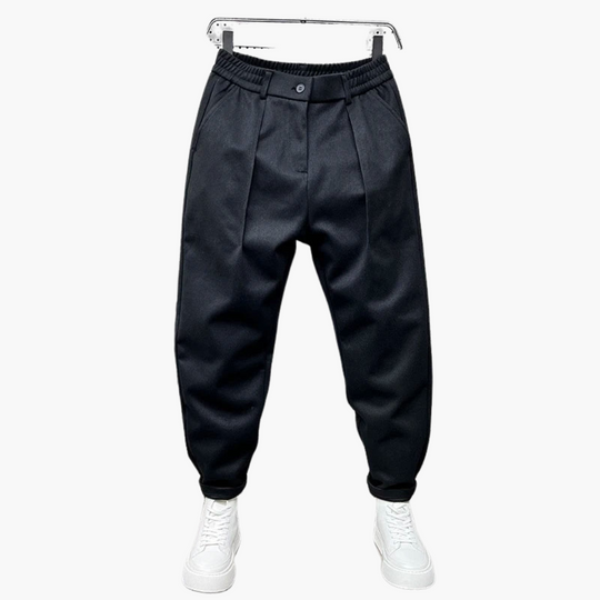 Raphael | Elegante melierte Hose