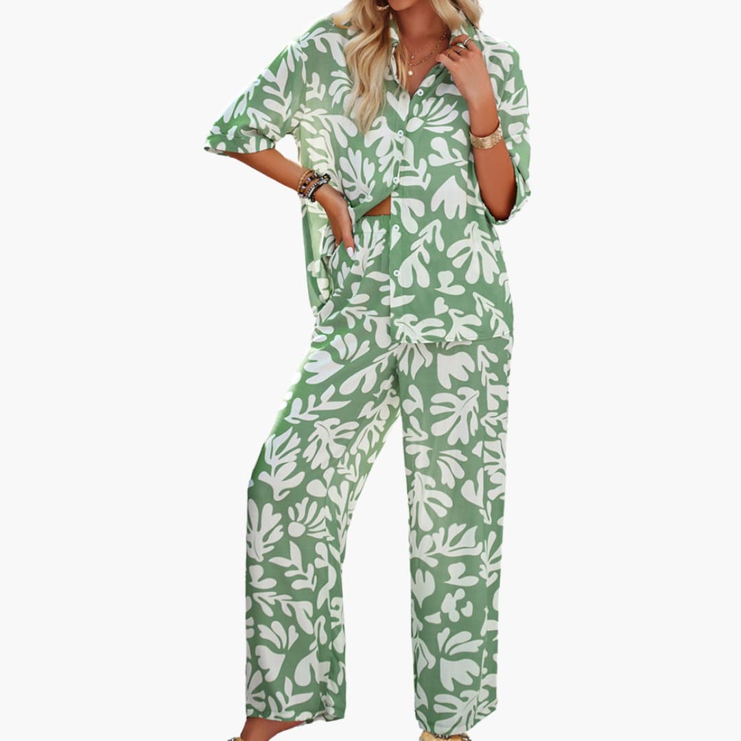 Claudia | Bequemes zweiteiliges Damen-Set