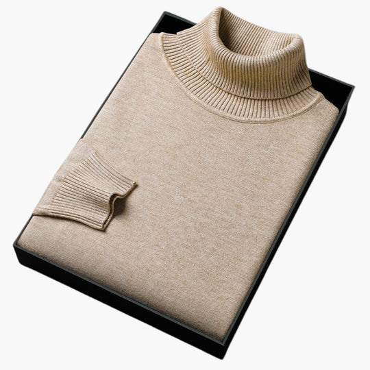 Alexander | Gestrickter Rollkragenpullover