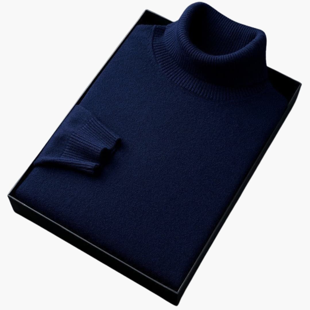 Alexander | Gestrickter Rollkragenpullover