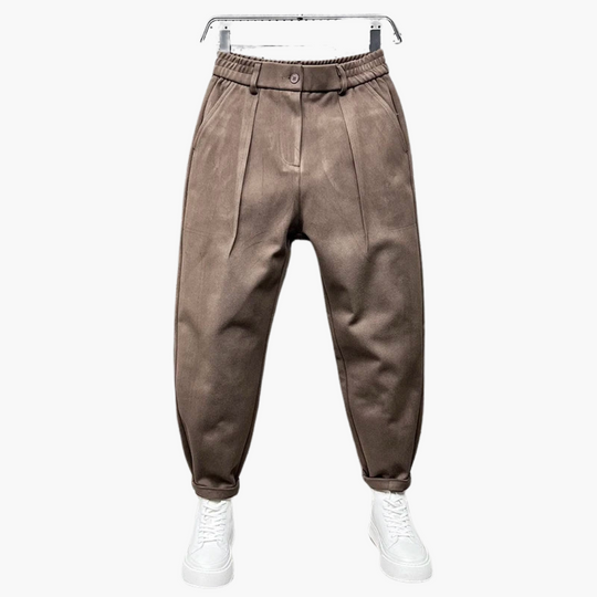 Raphael | Elegante melierte Hose