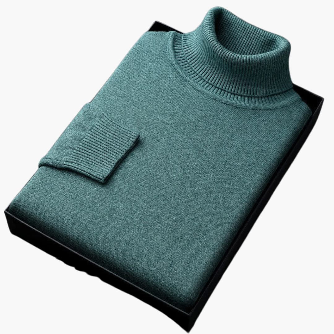 Alexander | Gestrickter Rollkragenpullover
