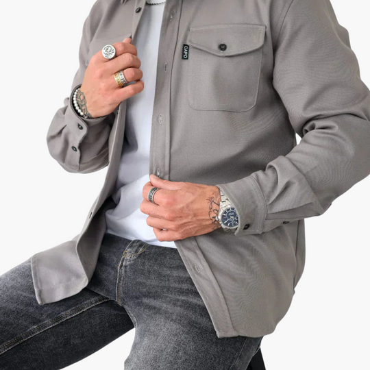 Thom | Hemdjacke mit Knopfleiste