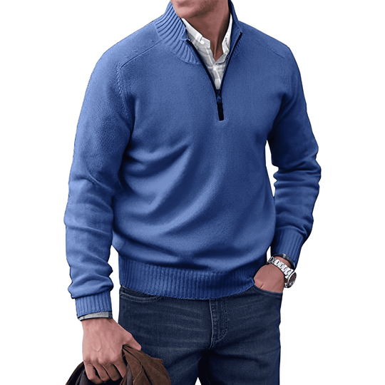 Jones | Eleganter Pullover mit Reißverschluss